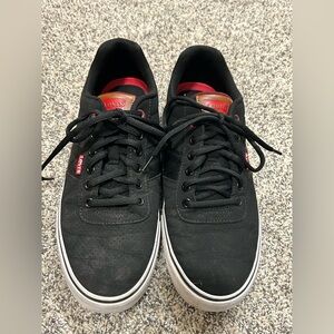 Levi's Black and Red Men's Sneakers